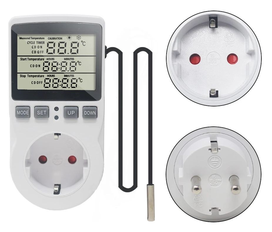 Termostat si Priza programabila digitala VRTMP3100 - imagine 9